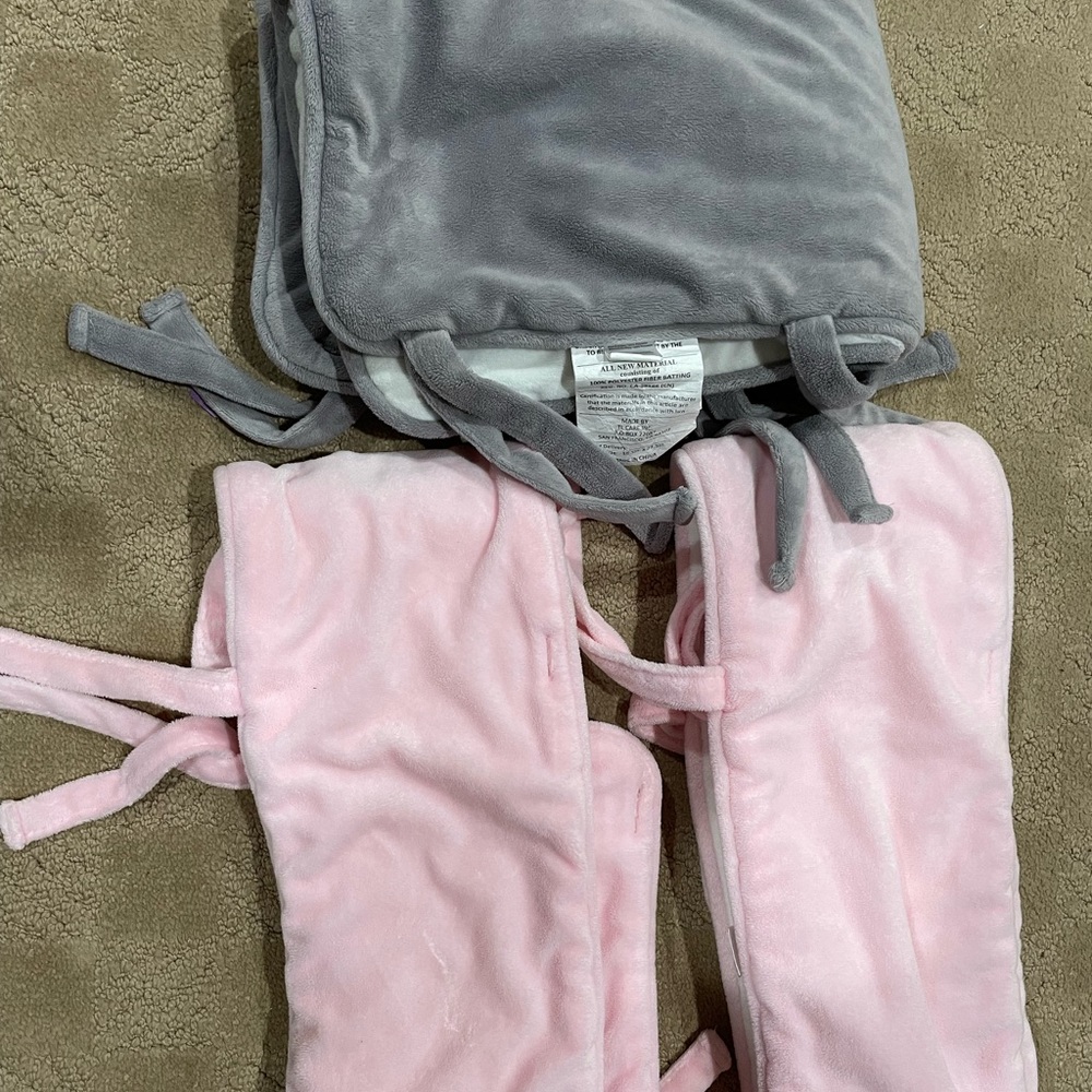 Baby Crib Railing Cover (gently used)